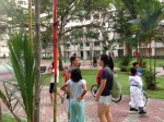 Before CAP, students did a recce of the Pasir Ris West blocks
