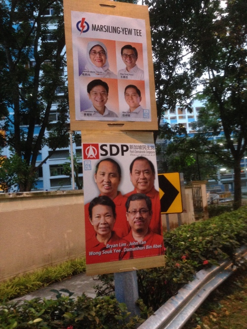 The Marsiling-Yew Tee contest between PAP and SDP